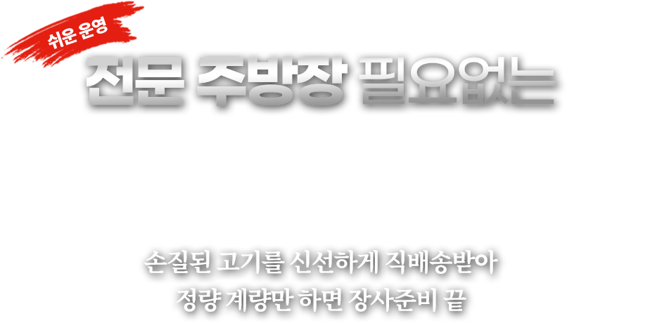 손쉬운 고깃집!